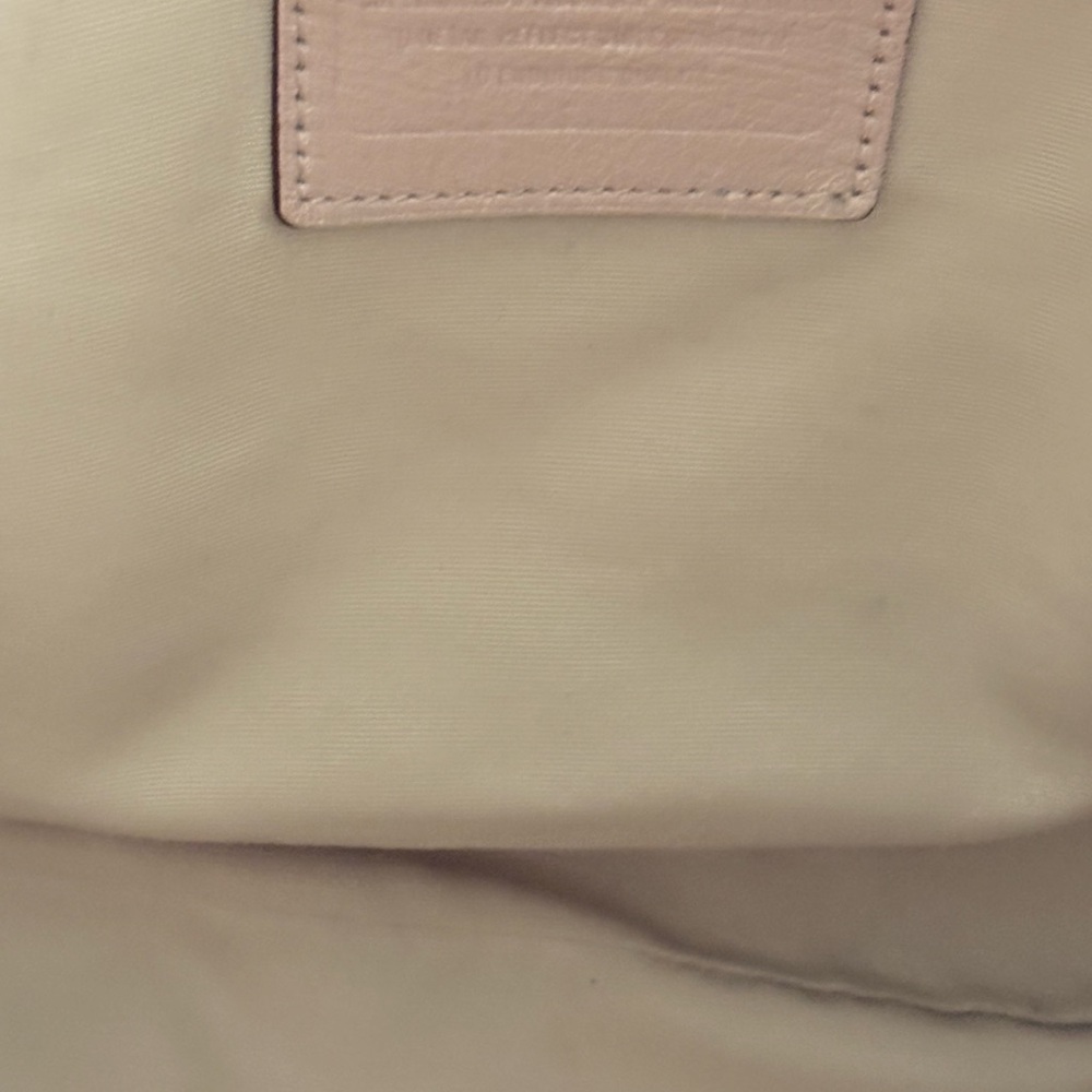 Coach Pink Tote Bag with Metallic Hardware - Picture 9 of 17